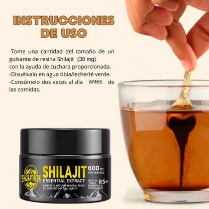 Resina Orgánica Pura Del Himalaya SHILAJIT 100g🔥