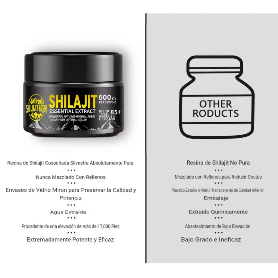 Resina Orgánica Pura Del Himalaya SHILAJIT 100g🔥