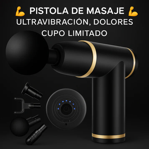 🔥 Pistola de Masaje con estuche - Dile Adiós a la Tensión y Aprovecha la Oferta Antes de que se Agote 💥