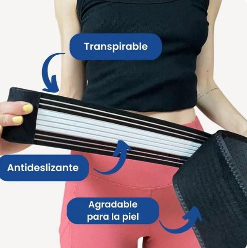 FlexiBack™ – El único cinturón cómodo y discreto que te permite volver a disfrutar de horas de pie sin dolor lumbar