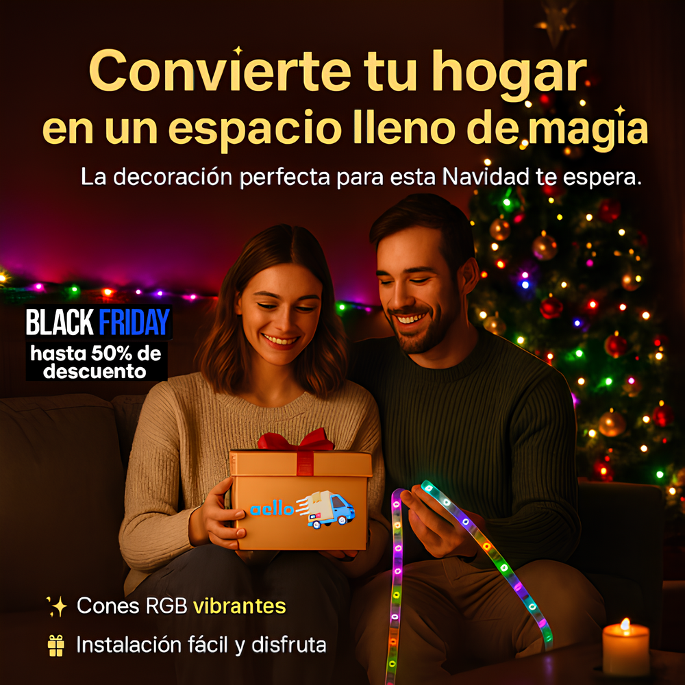 Fita LED RGB 5m Edición Navidad 2025🎄Black Friday