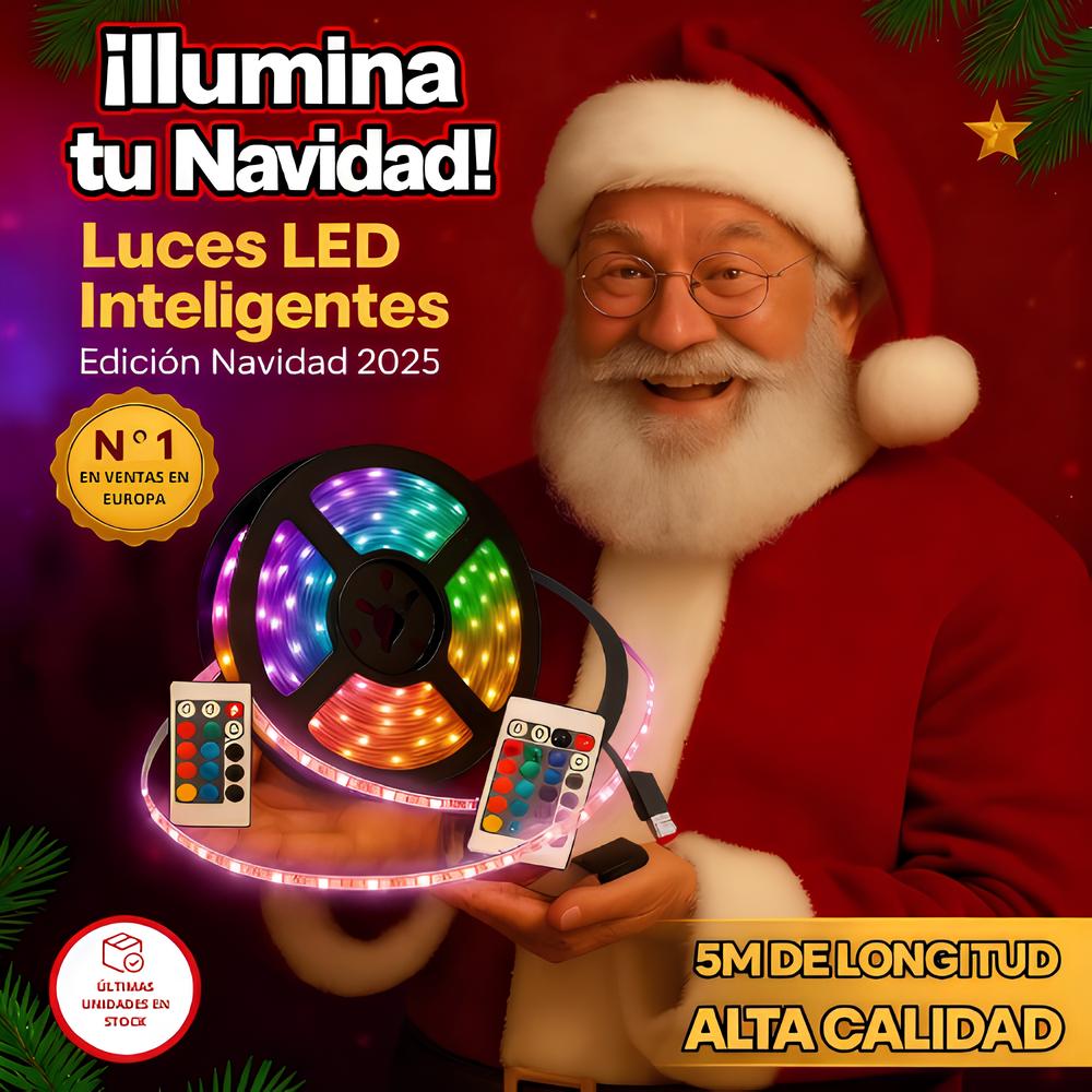 Fita LED RGB 5m Edición Navidad 2025🎄Black Friday