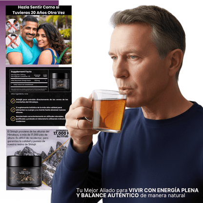 Resina Orgánica Pura Del Himalaya SHILAJIT 100g🔥