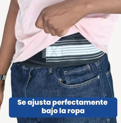 FlexiBack™ – El único cinturón cómodo y discreto que te permite volver a disfrutar de horas de pie sin dolor lumbar