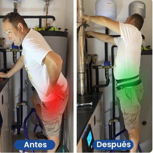 FlexiBack™ – El único cinturón cómodo y discreto que te permite volver a disfrutar de horas de pie sin dolor lumbar